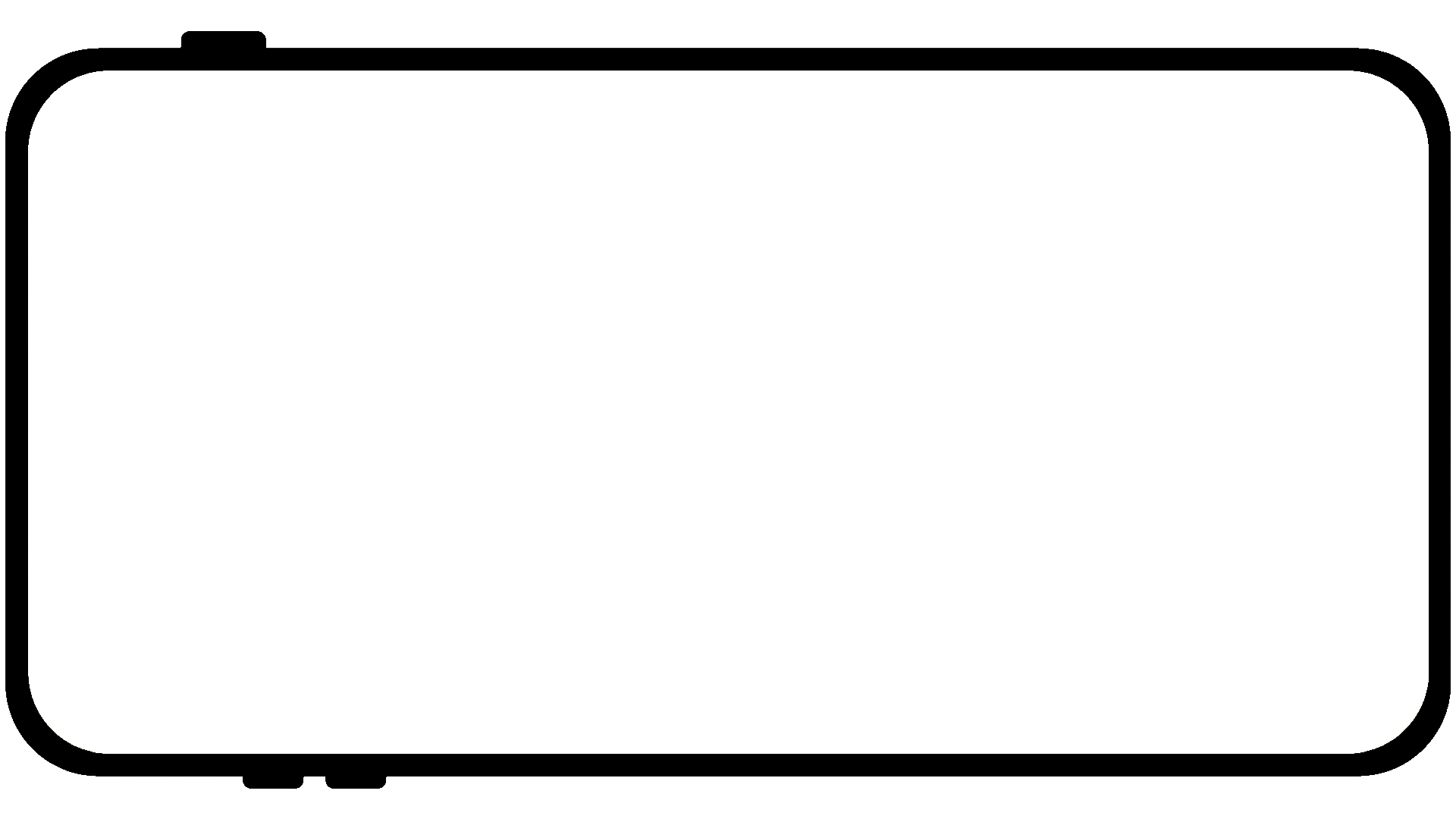 Smartphone frame
