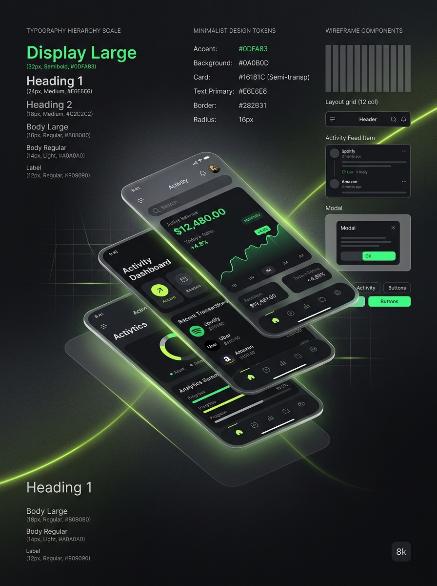 UI/UX Design Systems — High-Fidelity Interactive Prototype