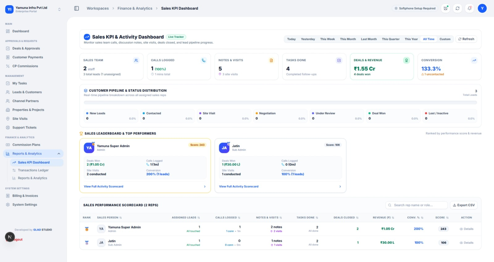 SettleDesk platform visual