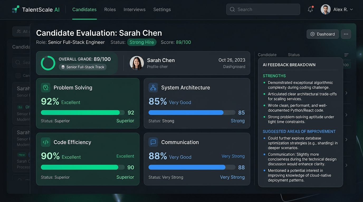 AI Mock Interview Platform detail