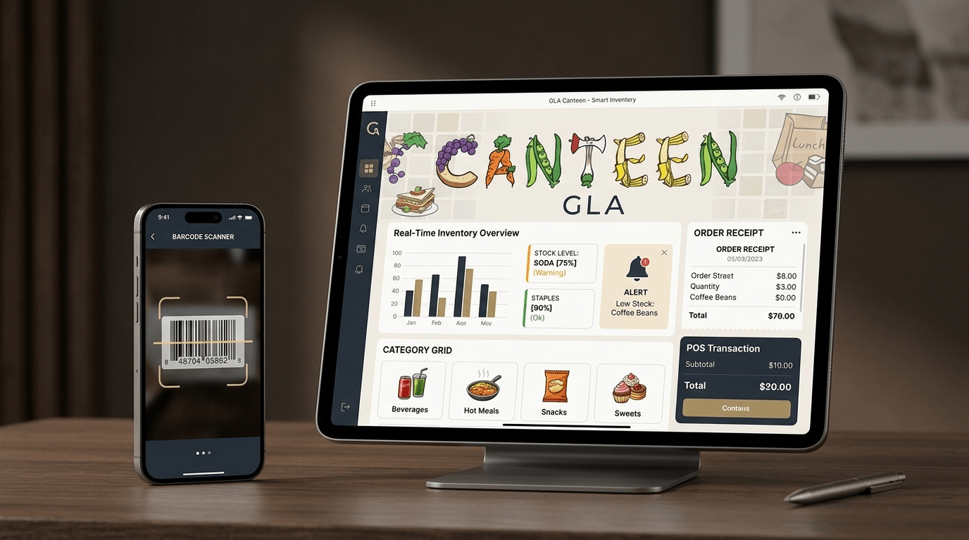 Canteen Management platform visual